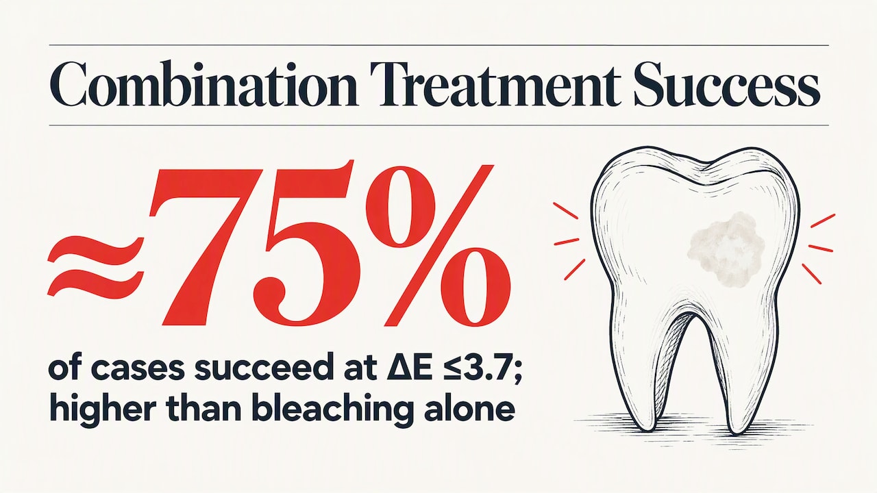 Combination treatment reaches acceptable colour match